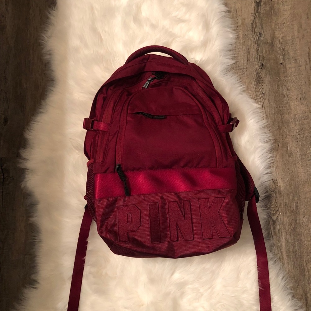 Burgundy Pink backpack 2018 edition